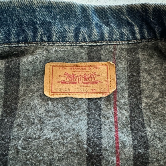 Vintage Made in USA Levi’s Trucker Jacket - Picture 6 of 8